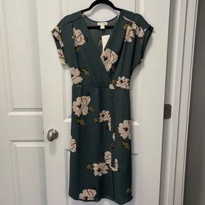 Monteau Midi Floral Dress